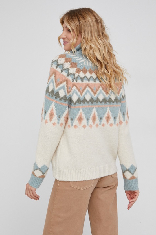 Odzież Answear Lab Sweter z domieszką wełny IY21715.1.AJ turkusowy