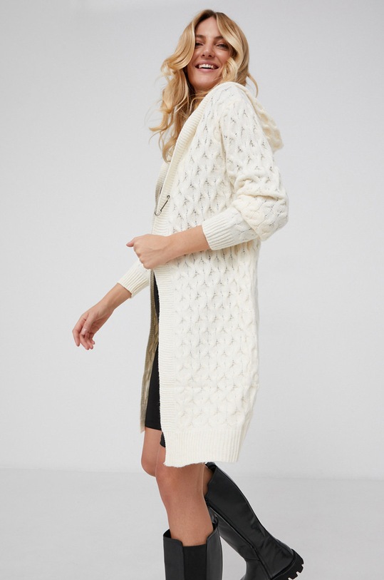 Answear Lab Kardigan SW17.2.AJ beżowy WZ21