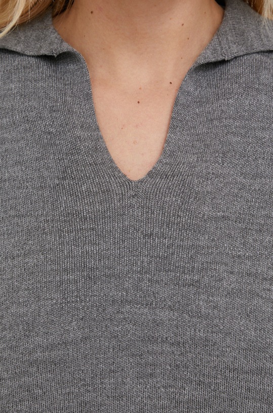 Answear Lab Sweter z domieszką wełny 21K1309.AJ szary