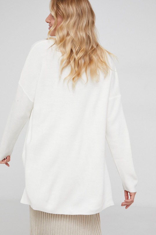 Odzież Answear Lab Sweter z domieszką wełny 21K1309.1.AJ beżowy