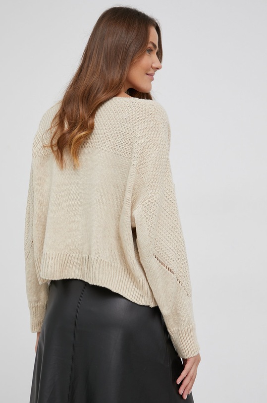 Odzież Answear Lab Sweter 221.1206.1KR beżowy