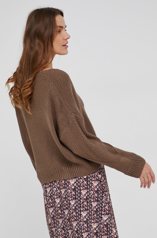 Odzież Answear Lab Sweter 221.1206.2KR brązowy