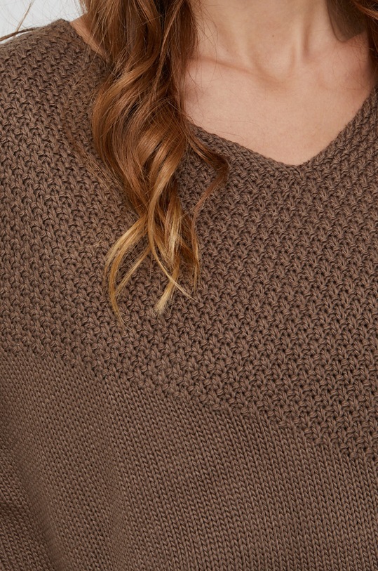 Answear Lab Sweter 221.1206.2KR brązowy