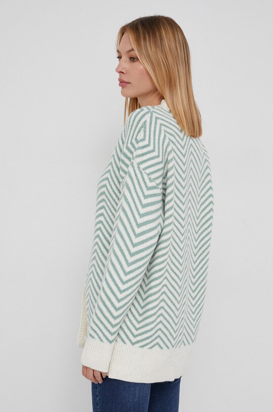 Îmbrăcăminte Answear Lab Cardigan de lână A91831.1.AJ turcoaz