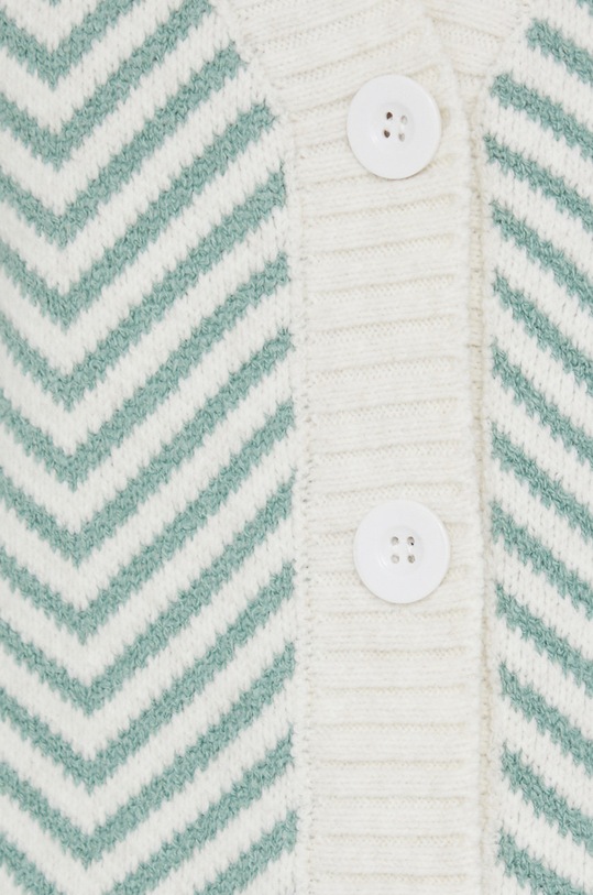 Answear Lab Kardigan z wełną A91831.1.AJ turkusowy
