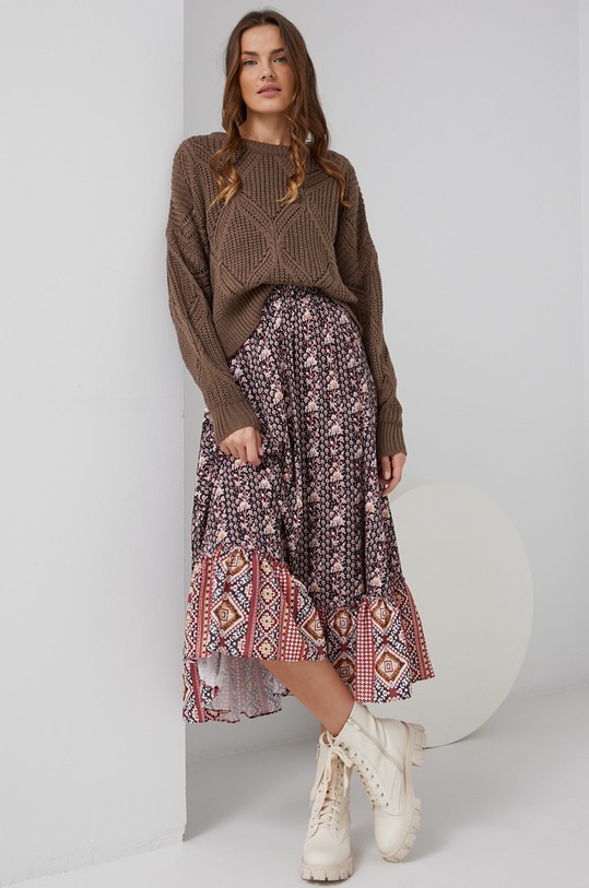 Answear Lab Sweter pozostałe brązowy 1204.2KR