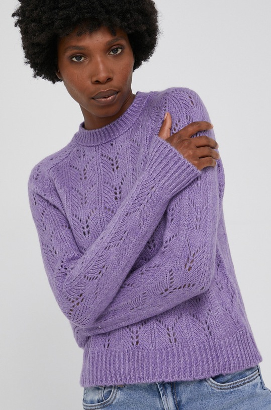 Answear Lab Sweter fioletowy 21K19667.AJ