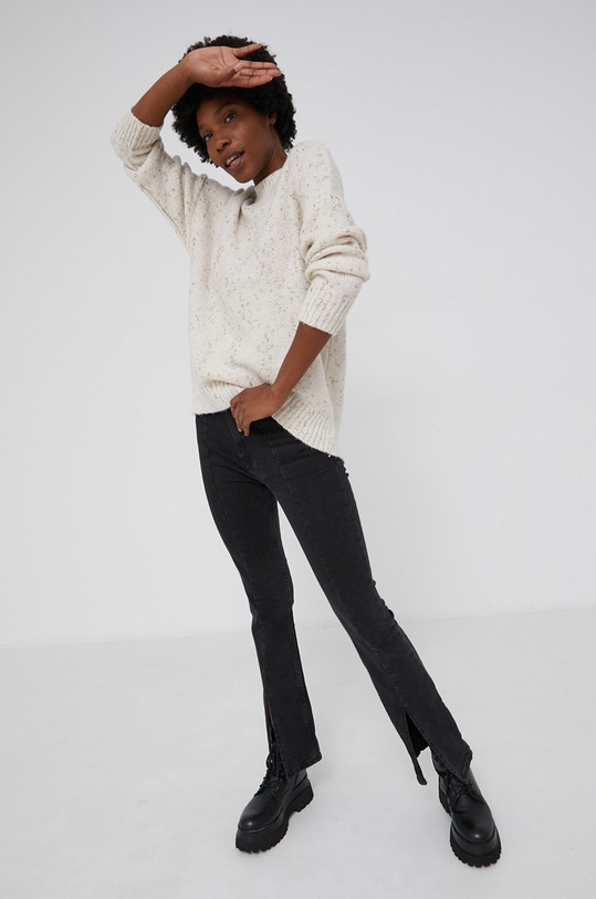 Answear Lab Sweter 4458.1KR beżowy WW22