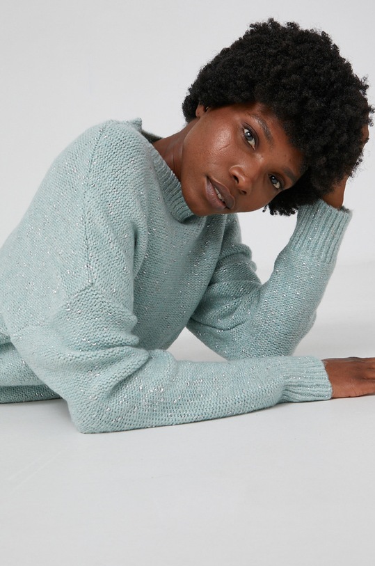 Answear Lab Sweter pozostałe turkusowy 4458.2KR
