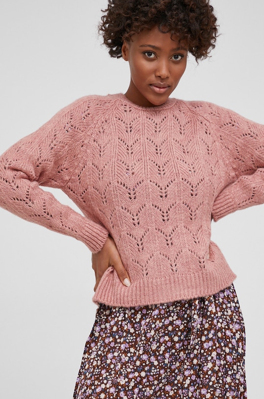 Svetr Answear.LAB kulatý růžová 21K19667.1KR