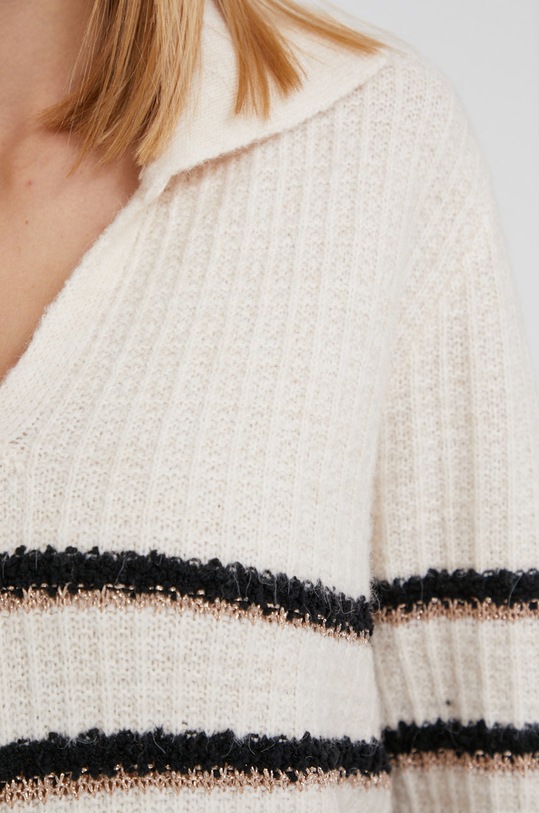 Vlněný svetr Answear.LAB MC18896.AJ béžová