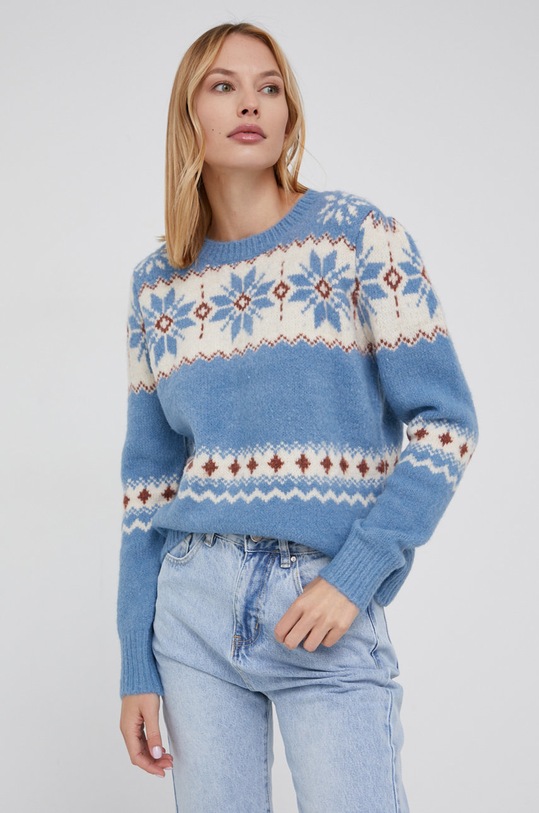 Answear Lab Sweter pozostałe niebieski AR80.AJ