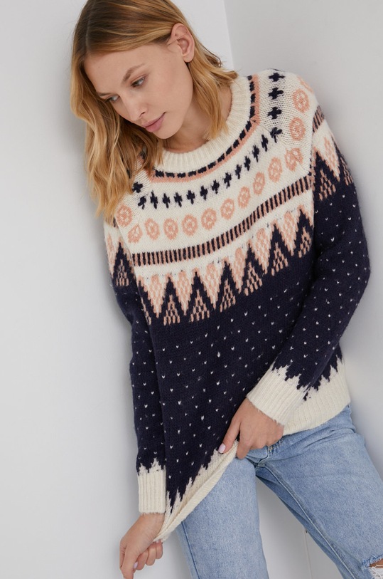 Answear Lab Sweter pozostałe granatowy AR36.AJ