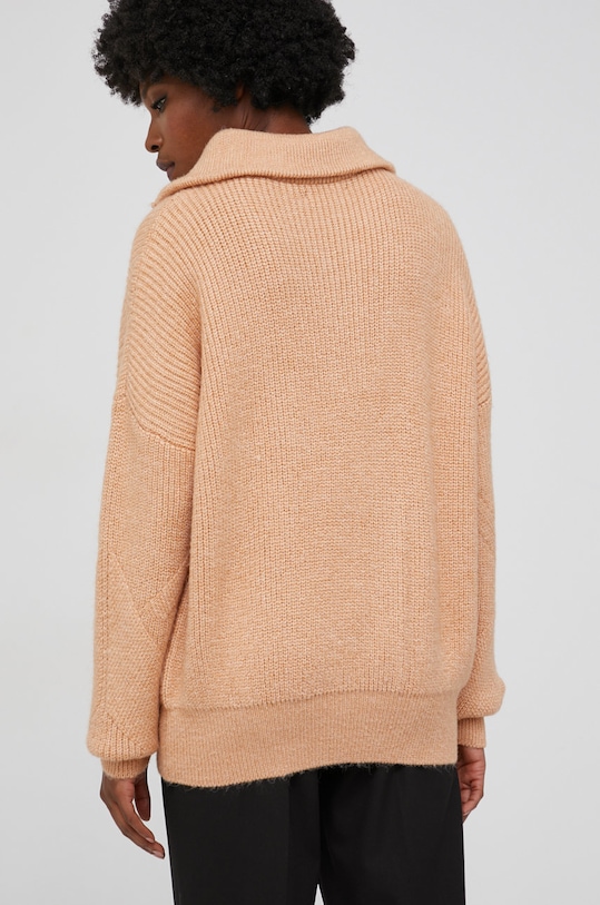 Odzież Answear Lab Sweter z wełną T1241.AJ różowy