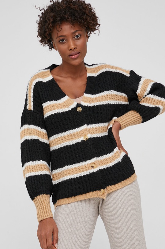 Svetr s vlnou Answear.LAB béžová 9216.AJ