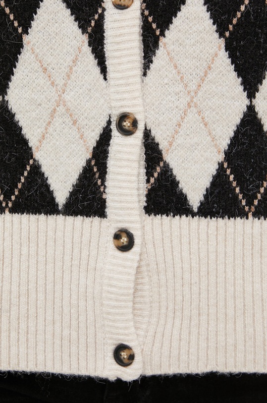 Кардиган с шерстью Answear Lab AT8022.AJ бежевый