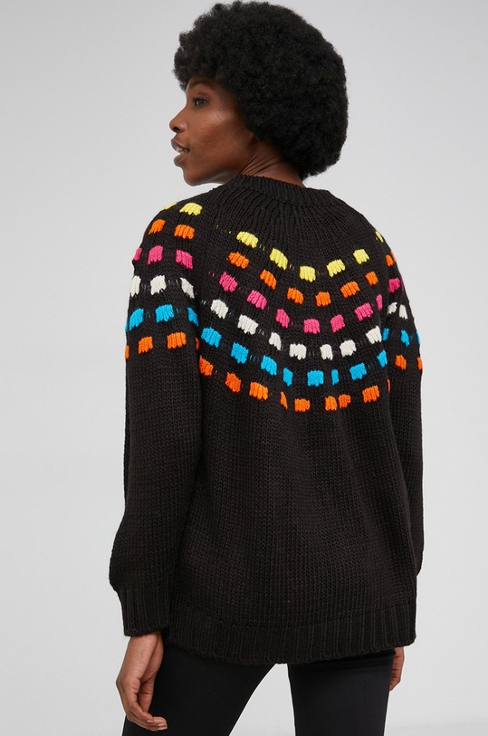 Odzież Answear Lab Sweter z wełną 24097.MB czarny