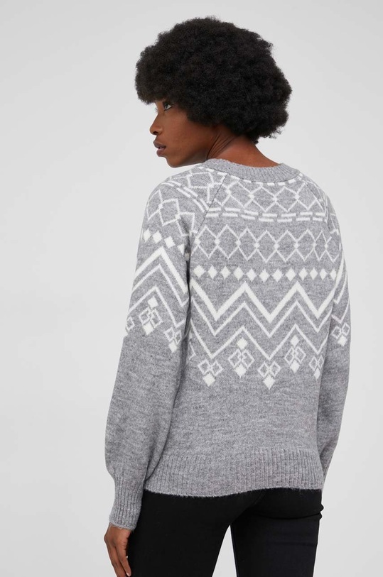 Answear Lab Sweter z wełną 3323.MB szary WW22