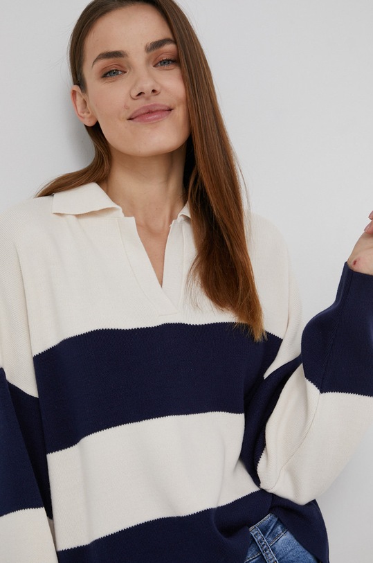 Answear Lab Pulover bleumarin 1452.1.MB