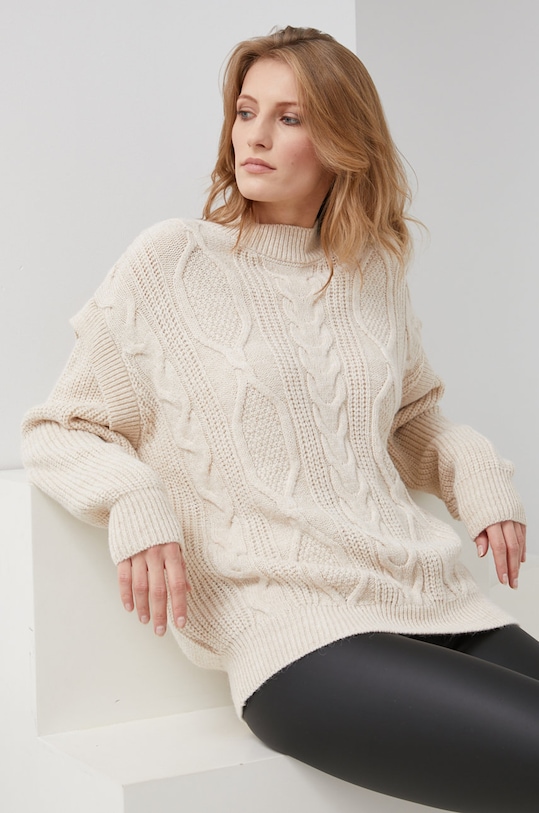 Svetr Answear.LAB kulatý béžová 4479.2KR