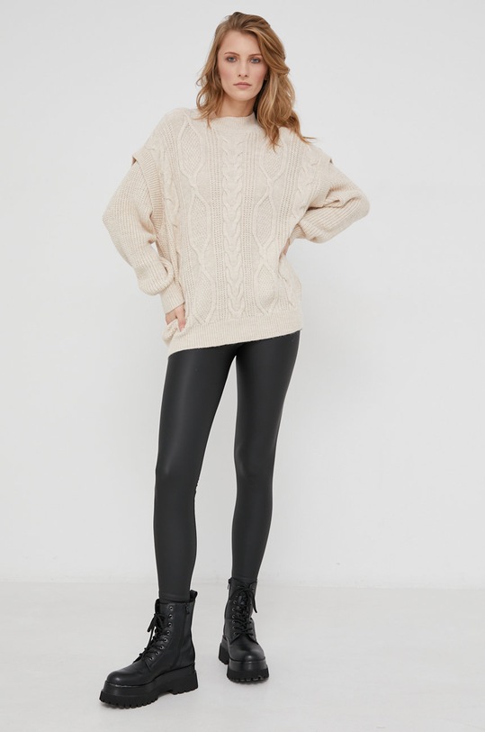 Svetr Answear.LAB 4479.2KR béžová WW22