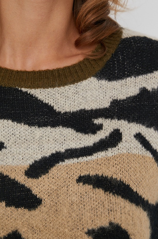 Vlněný svetr Answear.LAB 1115.1RK zelená