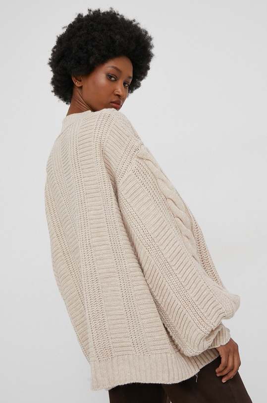 Oblečenie Kardigán Answear.LAB WW22.SWD0CS béžová