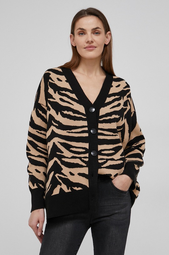 Answear Lab Cardigan WW22.SWD0CW negru WW22