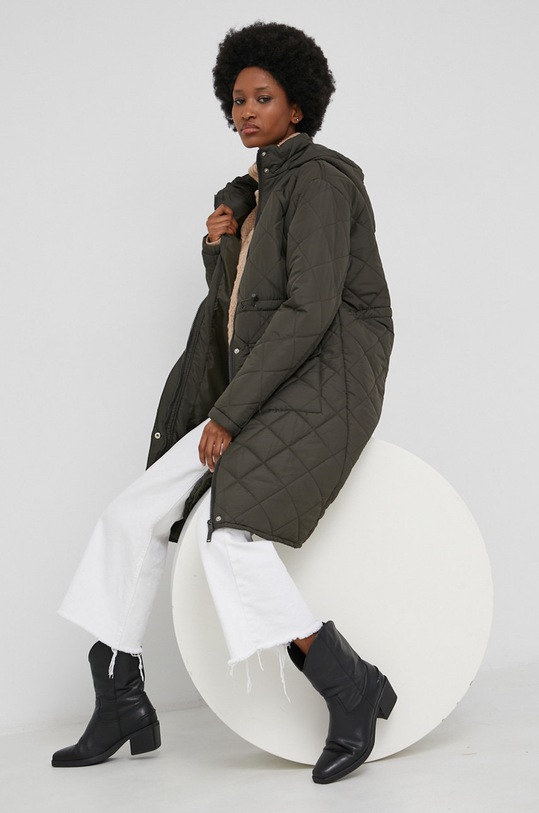 Answear Lab Sweter z wełną 92960.1KR beżowy WW22