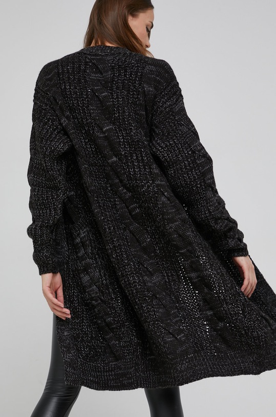 Îmbrăcăminte Answear Lab Cardigan de lână 24104.DA negru