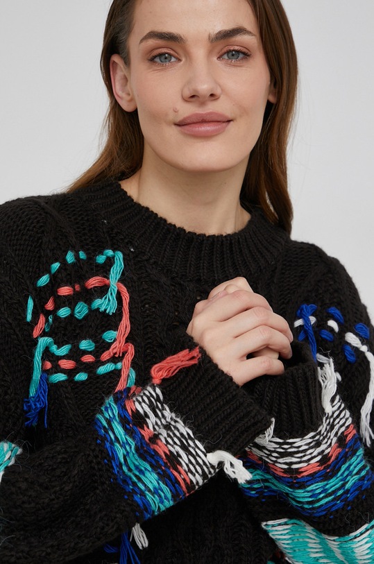 Answear Lab Pulover 23543.1.DA negru