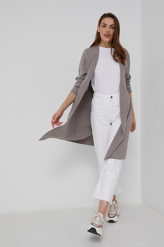 Answear Lab Cardigan subtiri maro T6822.4KR