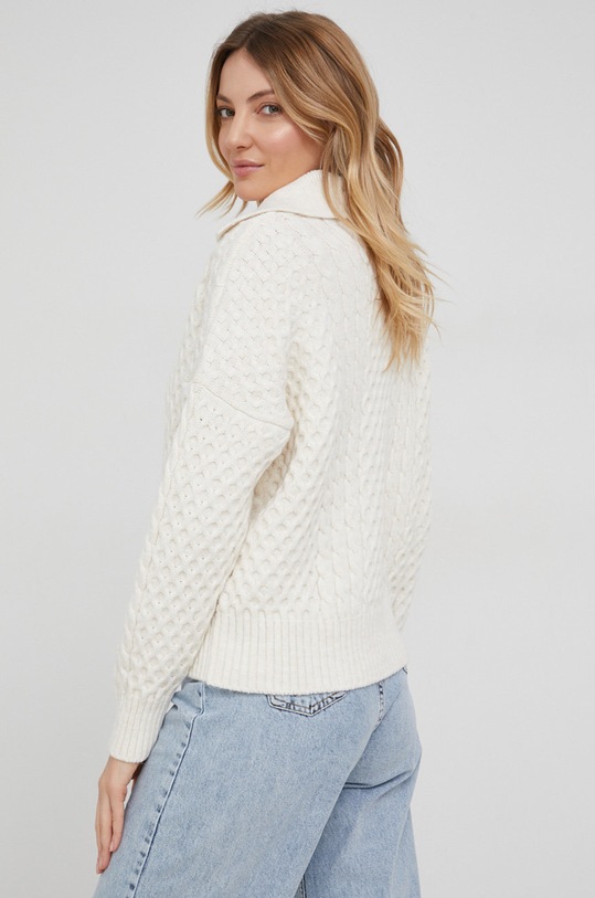 Oblečení Answear.LAB - Vlněný svetr TT3358Z.KR béžová