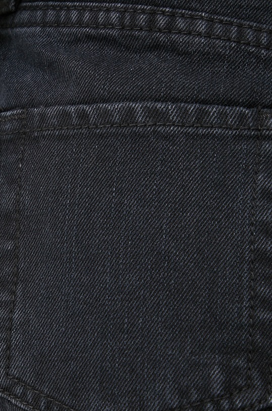 Answear Lab szorty jeansowe czarny ITA9086.DB