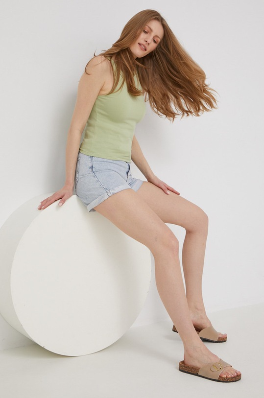 Traper kratke hlače Answear.LAB 6108.50X.AA plava WW22