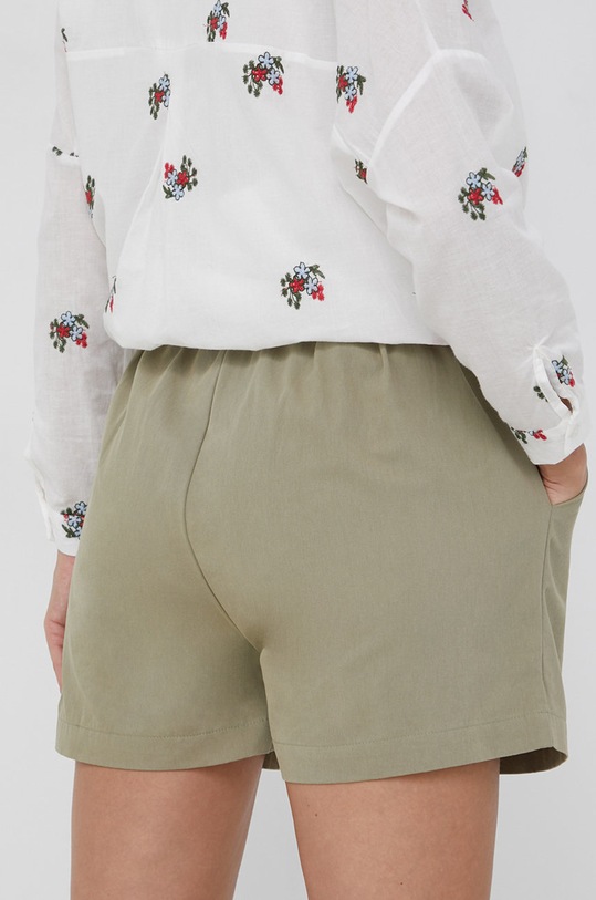 Odzież Answear Lab szorty bawełniane fp1713.1.DB zielony