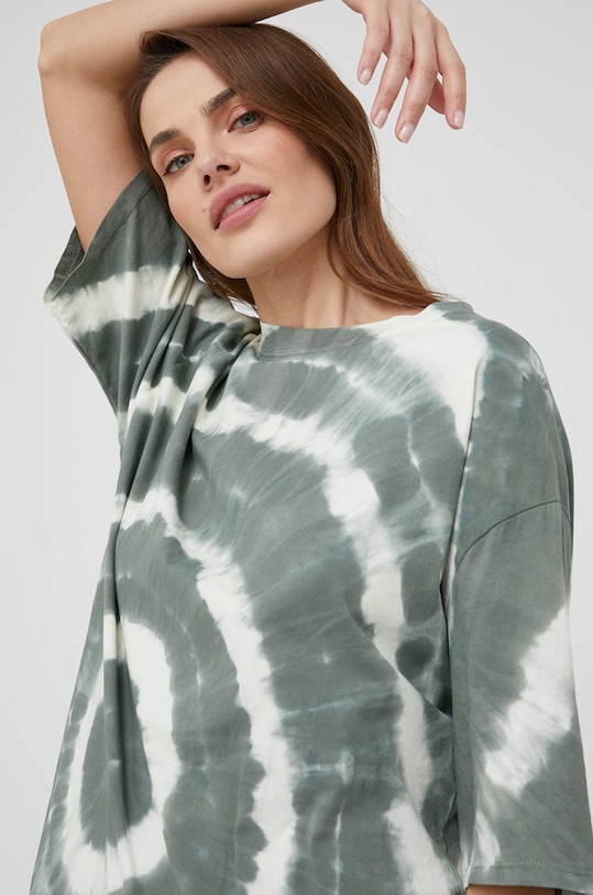 Bavlnené tričko Answear.LAB bavlna zelená 697502.DA