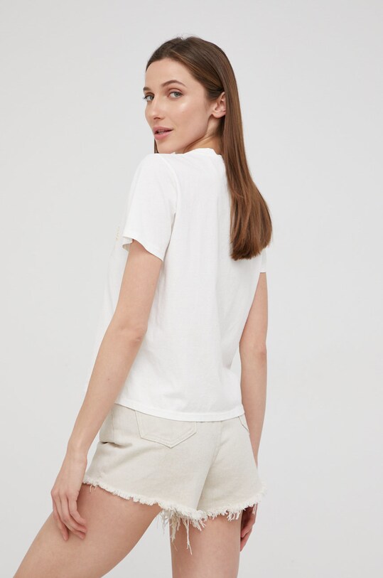 Oblečení Bavlněné tričko Answear.LAB 19664.C.w bílá