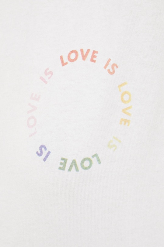 Bavlněné tričko Answear.LAB 19664.C.w bílá