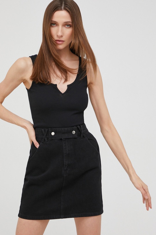 Top Answear.LAB s elastanem černá 8111532.1.DB