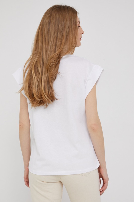 Odzież Answear Lab t-shirt bawełniany TSB1127.1.DA biały