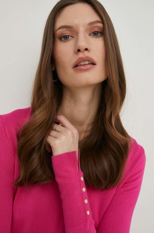 Answear Lab sweter różowy 2443.2h