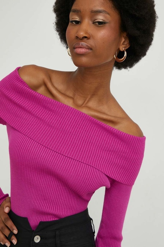 Answear Lab body vmc1688.1W różowy