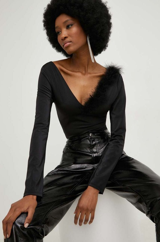 Answear Lab body 6928.KK negru WW23