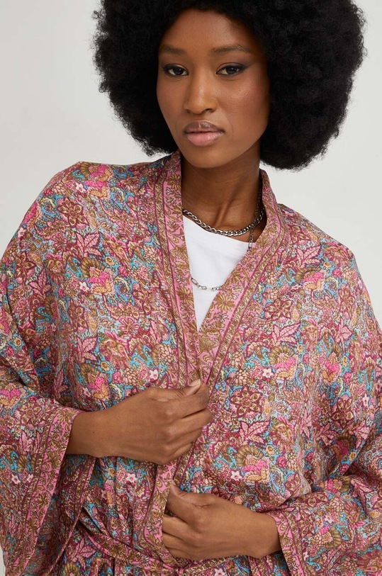 Answear Lab selyem kimonó K101.3.db piros