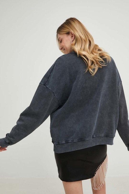 Ρούχα Βαμβακερή μπλούζα Answear.LAB 10052.W γκρί