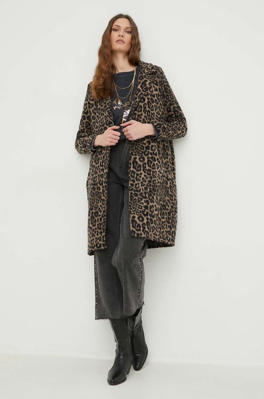 Answear Lab bluza bawełniana 10061.w szary WW23