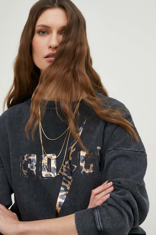 Answear Lab bluza bawełniana szary 10061.w