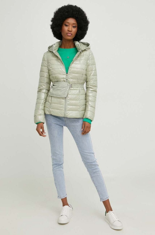 Answear Lab bluza bawełniana SNG5c.js zielony WW23