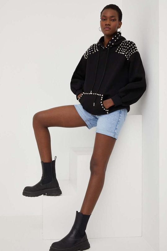 Answear Lab bluza X kolekcja limitowana SISTERHOOD CHF5287.1WK czarny WW23